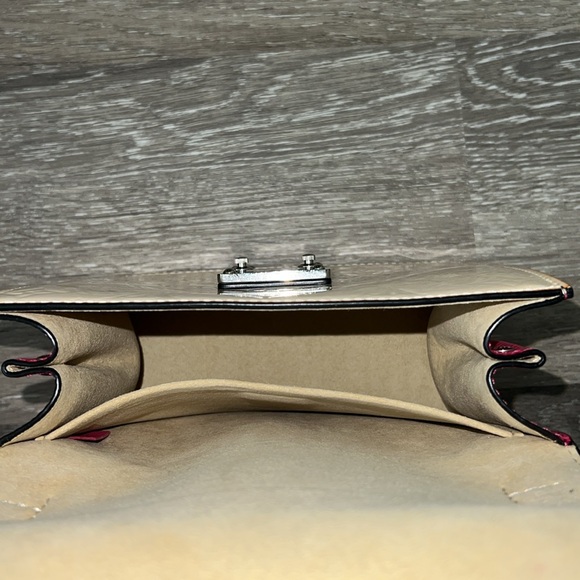 Louis Vuitton Vernis Spring Street Creme Pink White PM M90454 - Picture 15 of 15